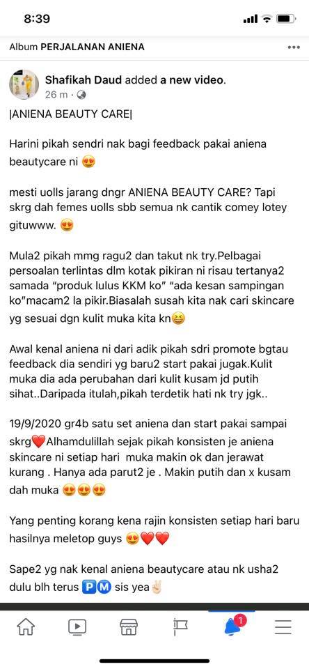 Aniena Beauty Set Price Promotion Nov 2021 Biggo Malaysia