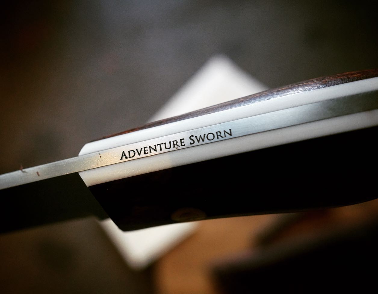 オーダーから7ヶ月超 ようやく届いたカスタムナイフ ADVENTURE SWORN S 