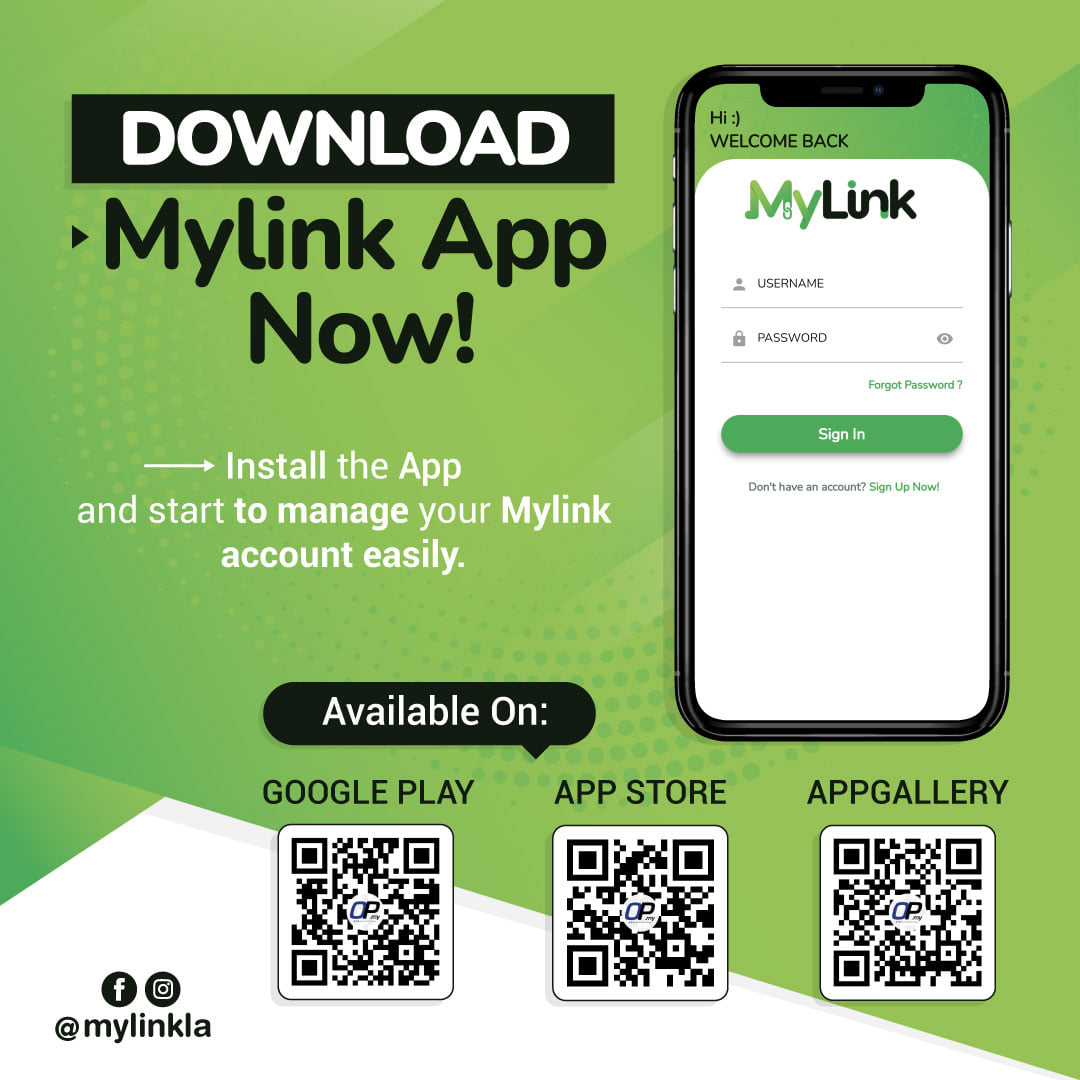 MyLink - Now You Can Download Our Apps, its FREE #MyLink ....