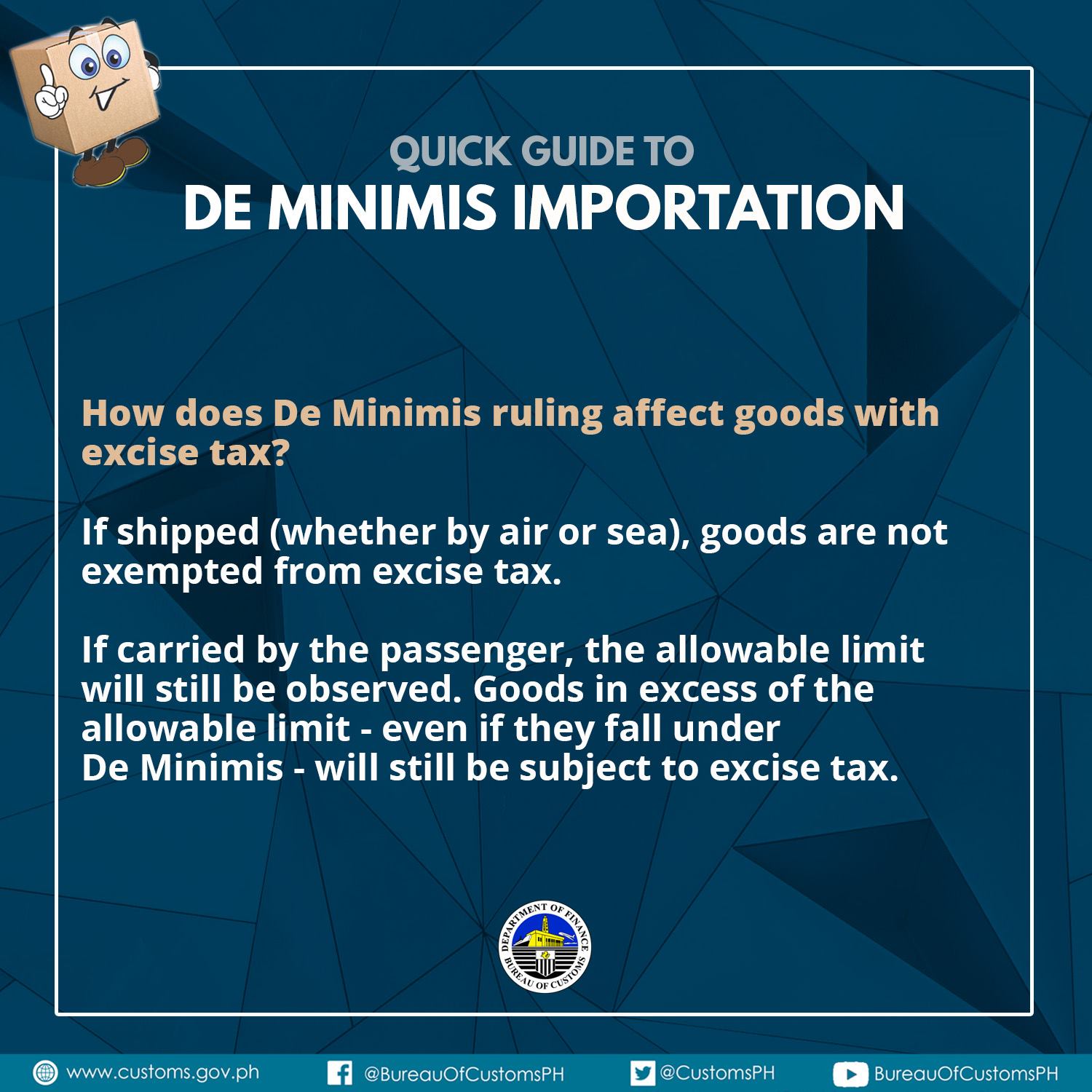 Bureau - De Minimis (Latin for 'of minimum') value is the value of ...