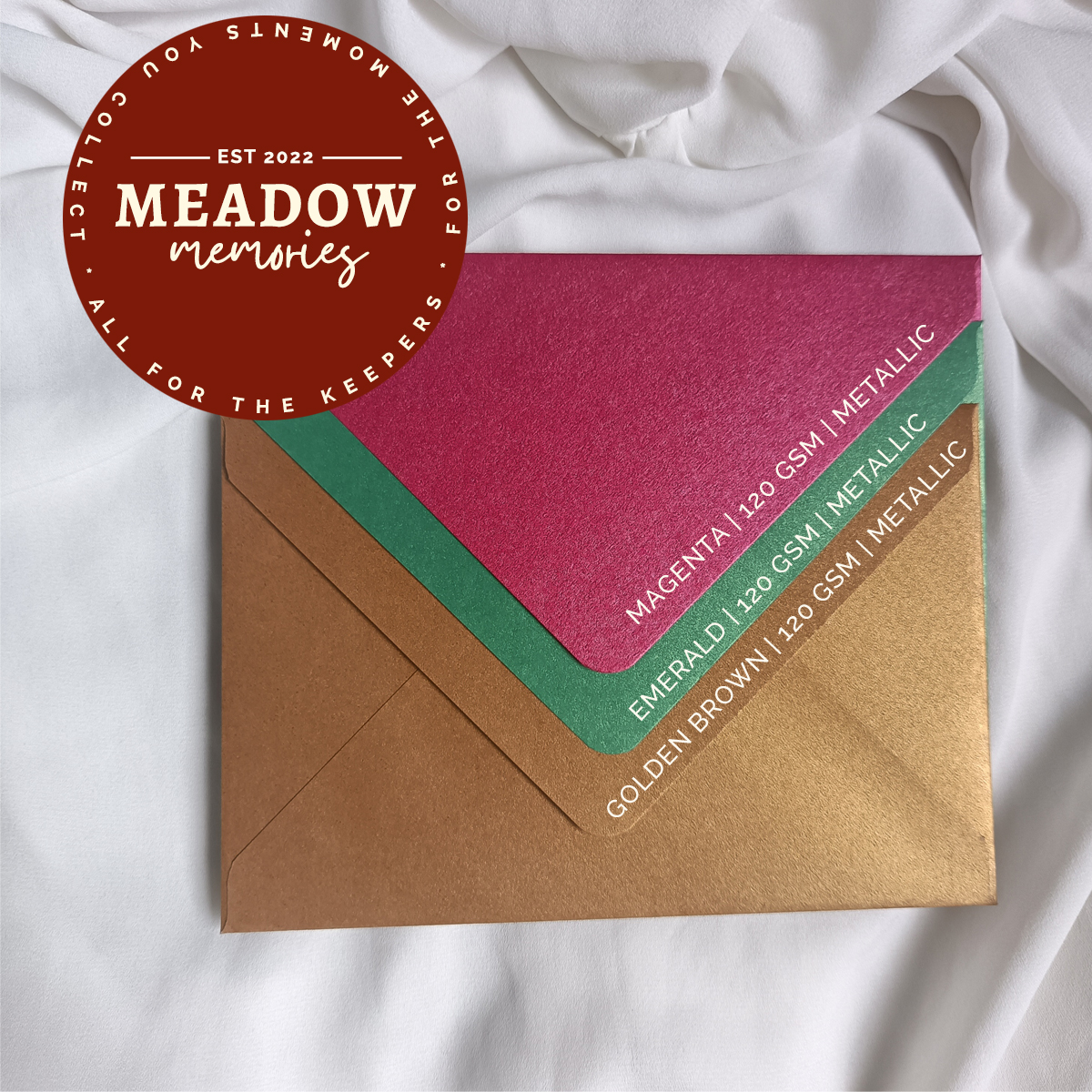 Meadow Memories - New colors of 4R Premium Envelopes This...