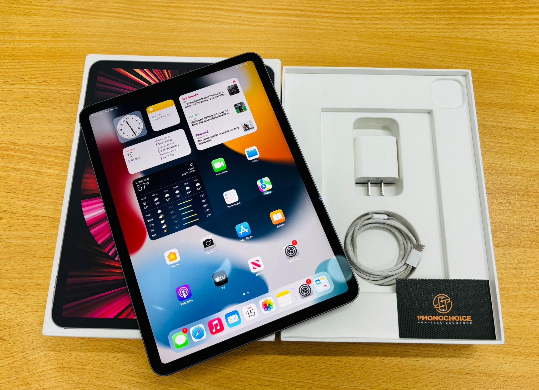 Apple iPad Pro M1 128GB 11inch Wi-Fi Box Used