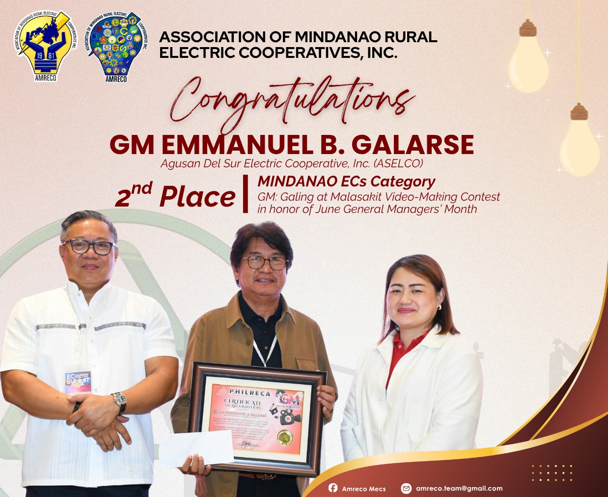 Amreco Mecs - Honoring the remarkable leadership of GM... | Facebook