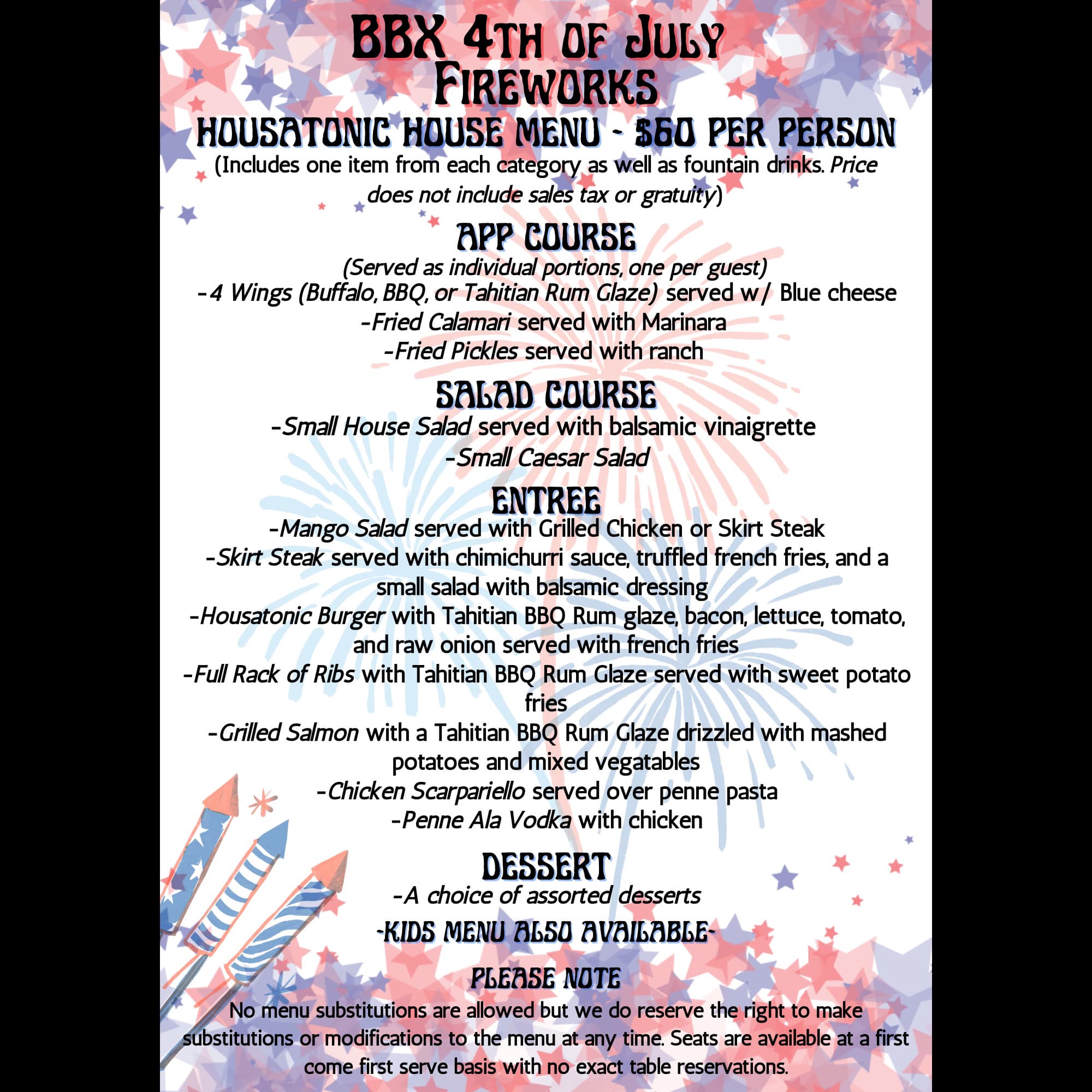 Housatonic - BBX 4TH OF JULY FIREWORKS - JULY 8TH ️🤍💙 🎆Some of the best ...