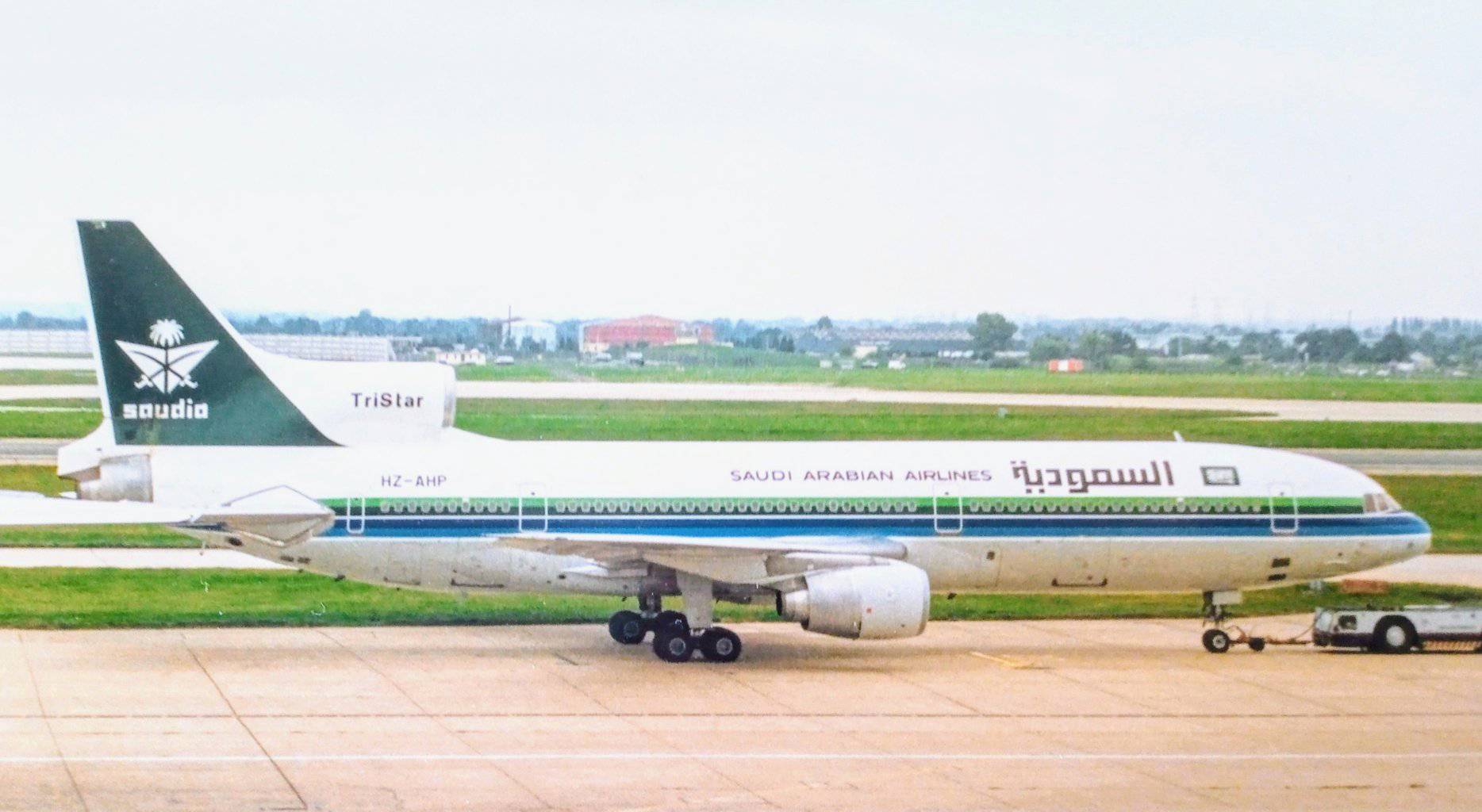 Lockheed L-1011-200 Tristar HZ-AHP preserved at Royal Saudi Air