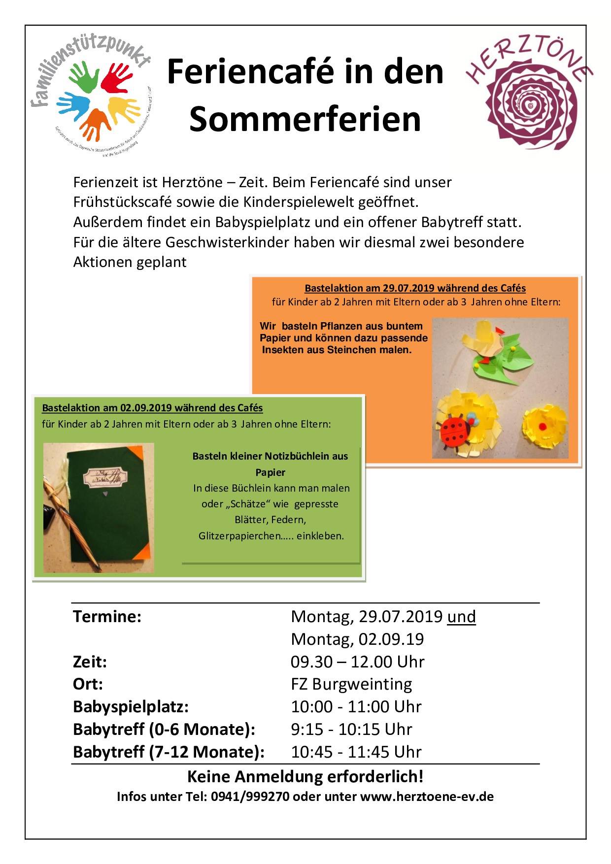 Familienzentrum Burgweinting Herztone E V Prispevky Facebook