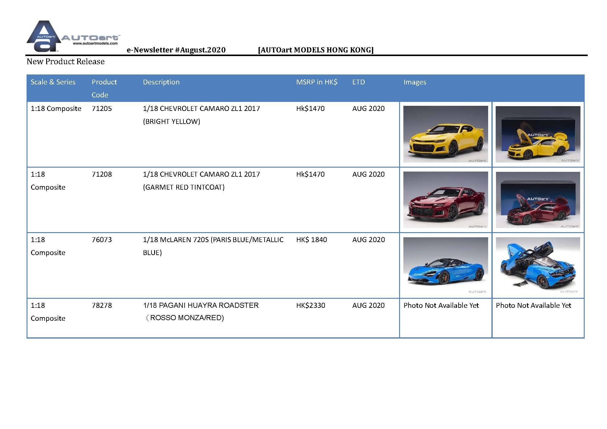 新車預訂 PreOrder Autoart... - LSMC Light Speed Model Car 光速模型車 | Facebook