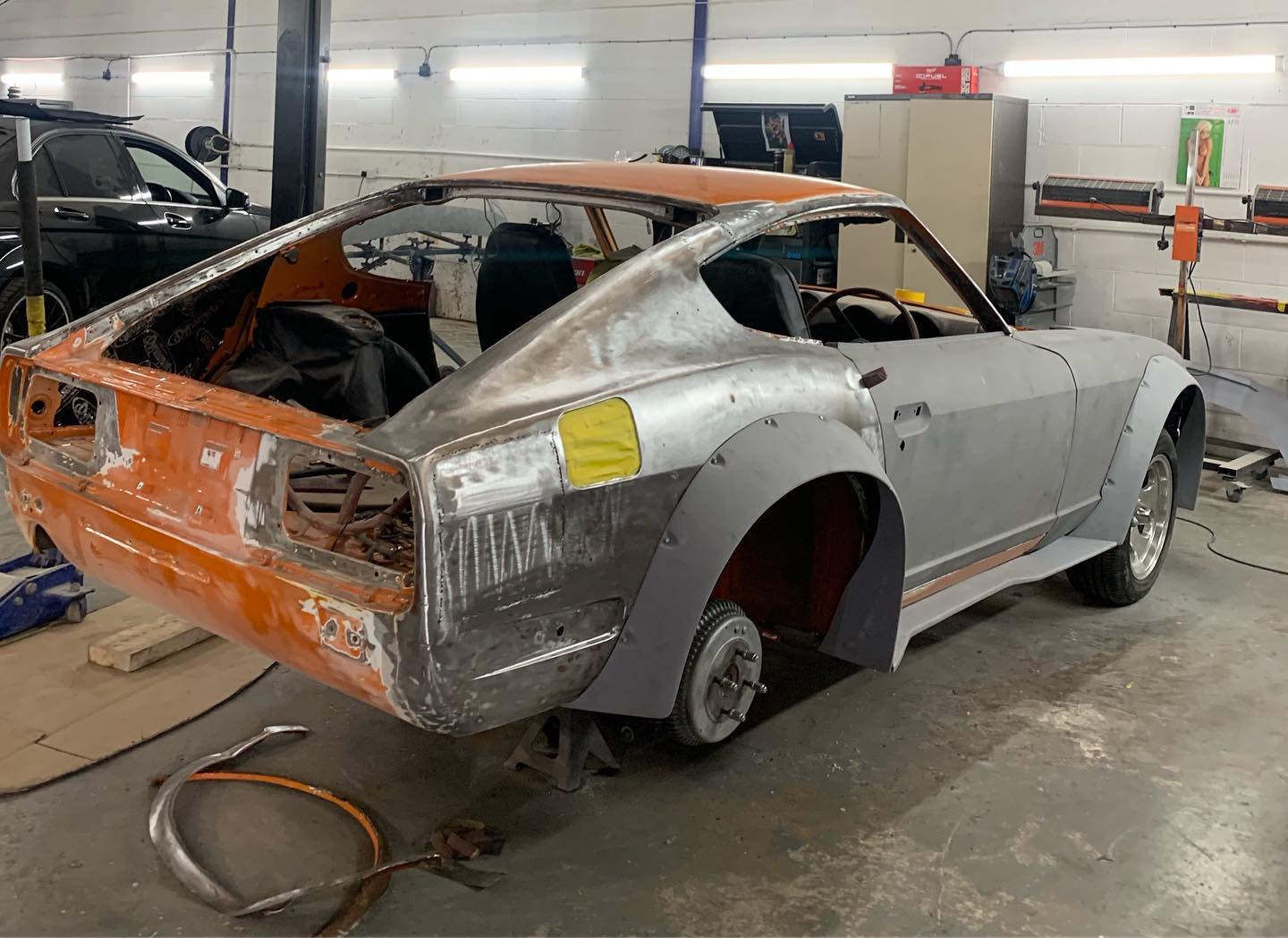 A 240Z with a twin-turbo VQ35? It's the sort of thing we'd be