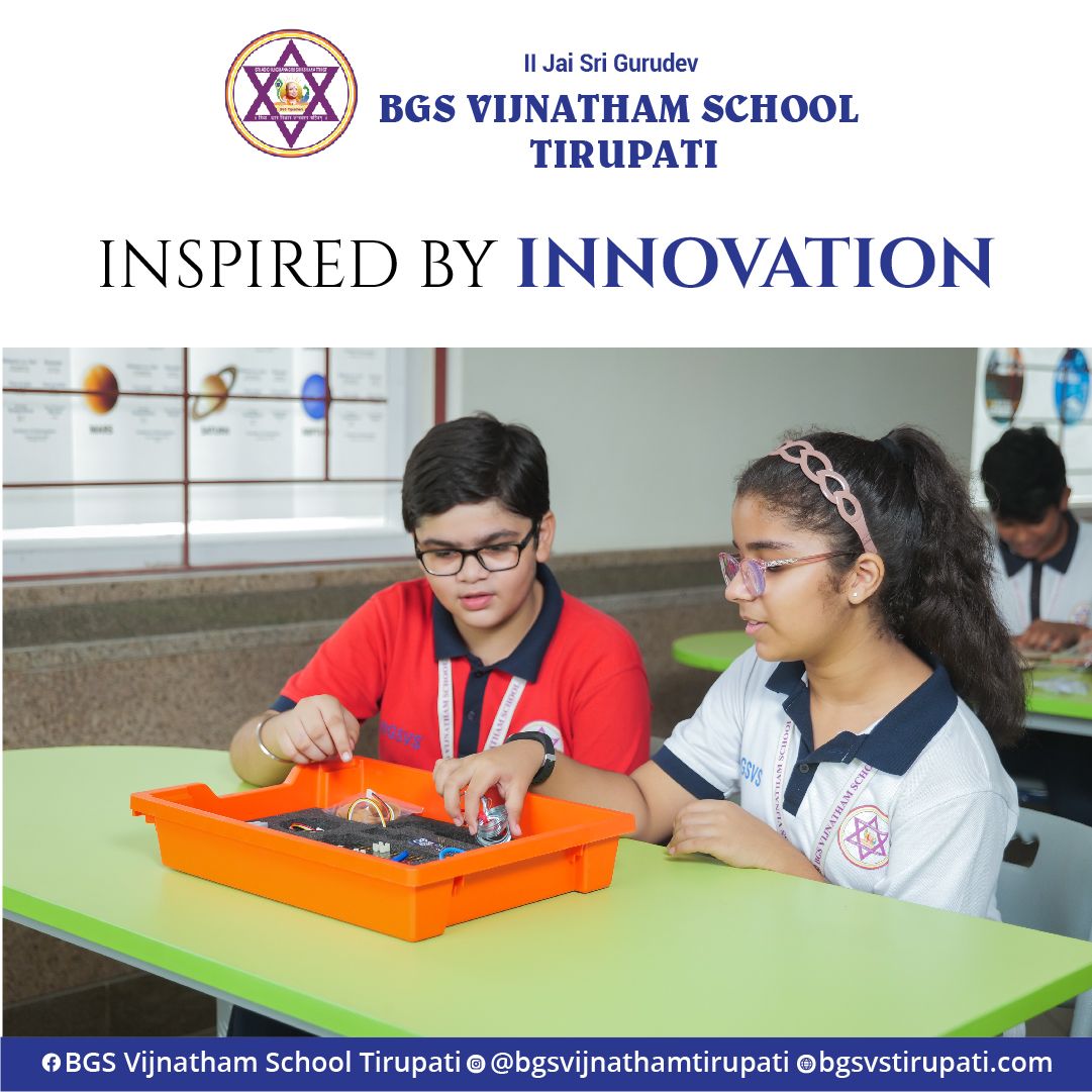 🚀 Ignited by Innovation at... - BGS Vijnatham School Tirupati