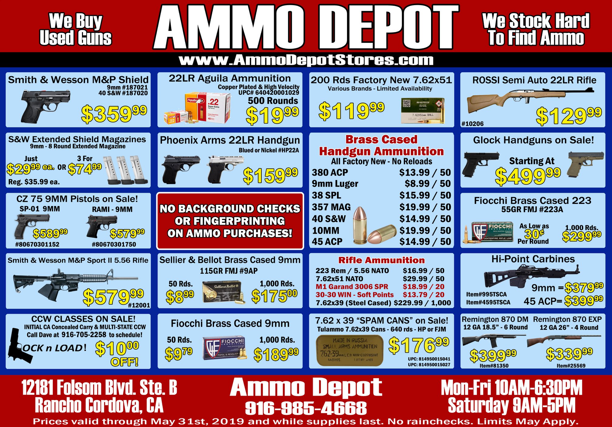 Ammo Depot | Rancho Cordova CA