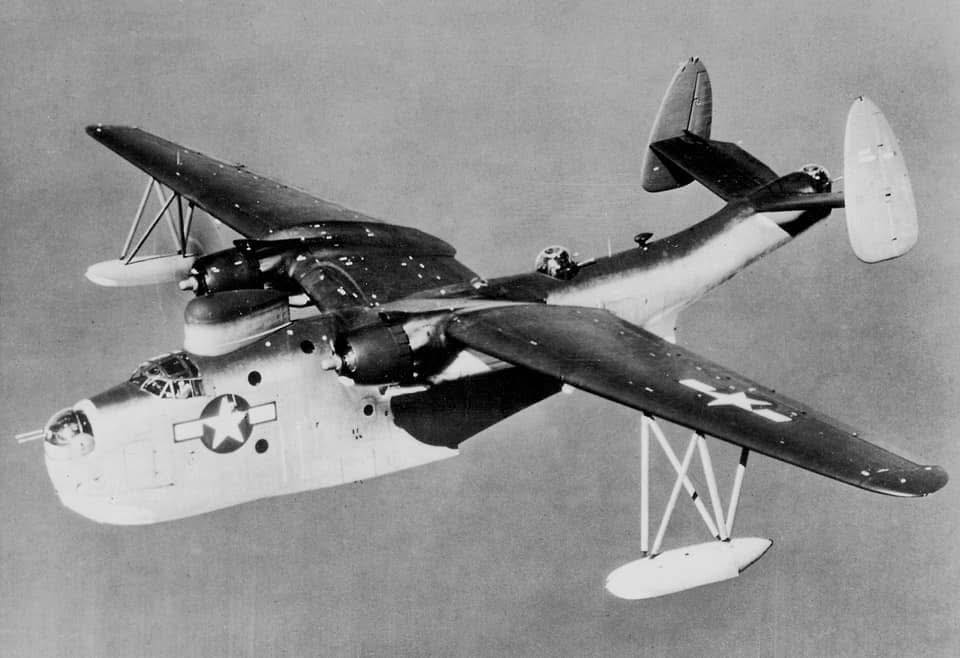 OTD in 1954, a P2V-5 Neptune from VP-19 is attacked by two Soviet