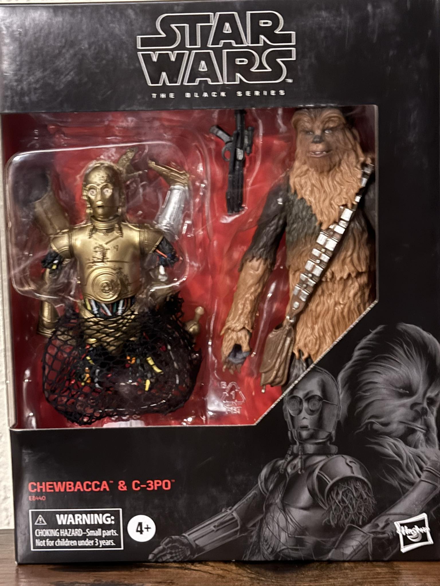 Upgraded C-3PO figure with detachable limbs in Star Wars Black Series