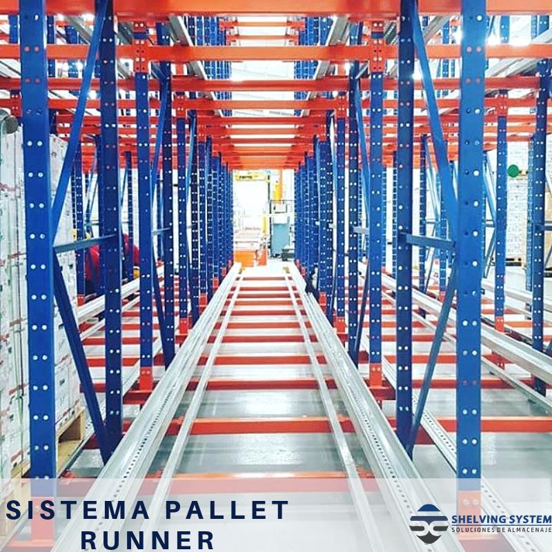 Shelving System - El pallet Runner sigue los comandos de...