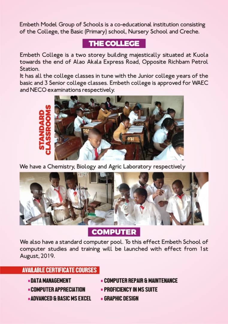 Embeth model Group Of Schools | Ibadan