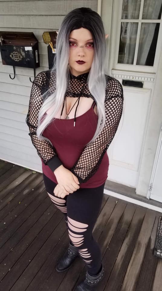 bbw goth fish nets Sharkies Wide Mesh Fishnet Tights Black high waistband with vertical and horizontal ribbing to prevent rolling down pawg fishnet: Trendy & Durable