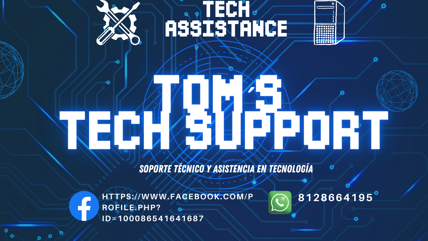 Tom's tech support.