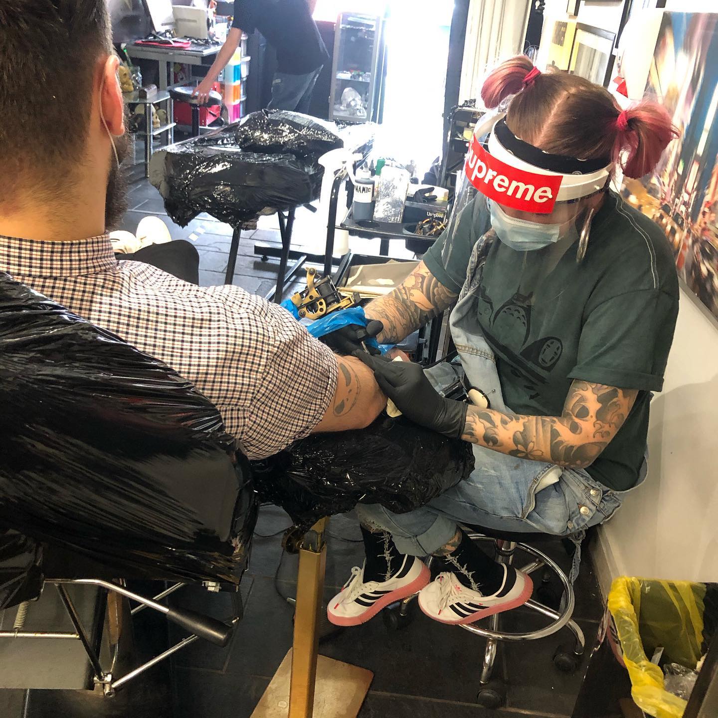 Our artists hard at work and welcoming... - Bodycraft Custom