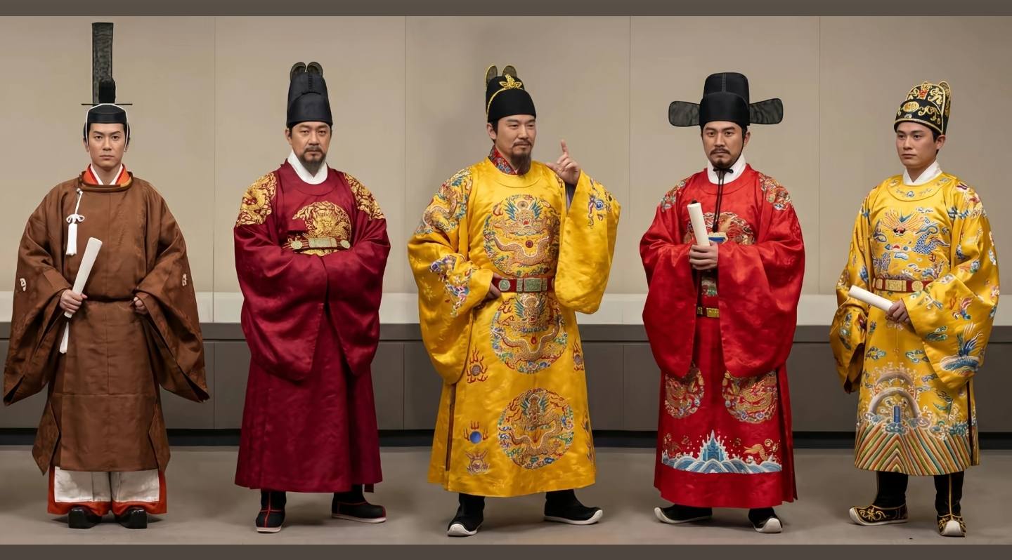 SINOSPHERE 漢字文化圈 | 孔府旧藏明代公服幞头的帽盒，整体依照幞头形态制作，两侧突出的长方形盒用于容纳帽翅 | Facebook