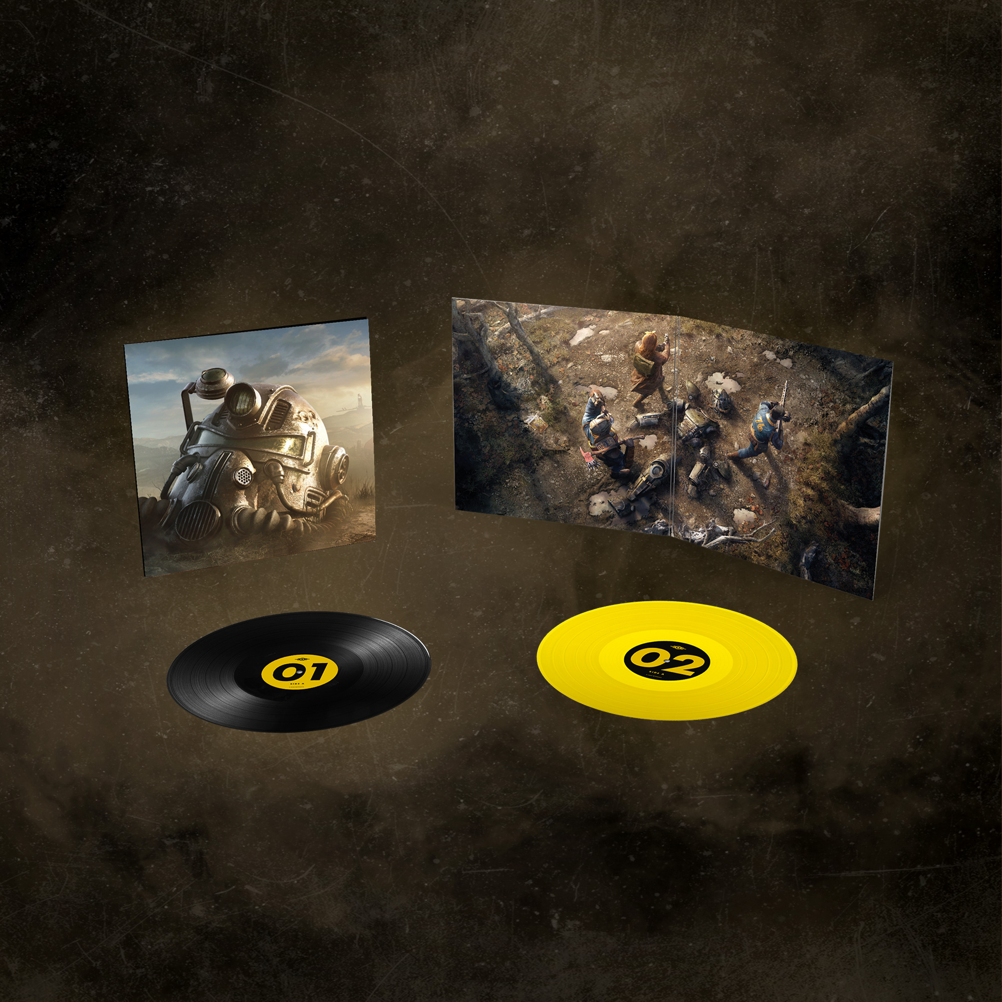 The Fallout 25th Anniversary Limited Edition Vinyl + signed CD are