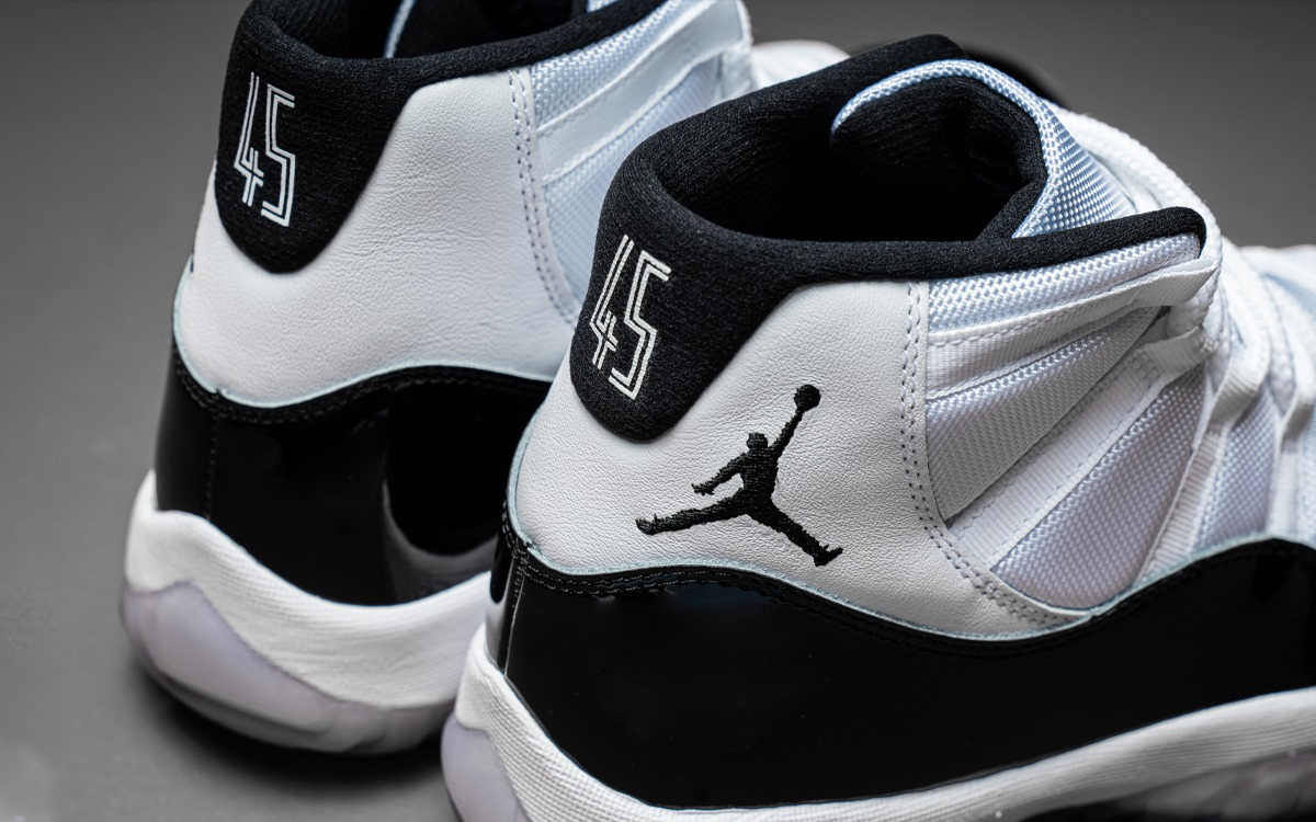 Comparison of the 2011 and 2018 Air Jordan 11 