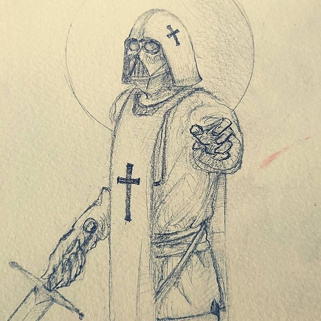Sketchoff - Tyrannical Templar- Art by: @didomenico.carlo The force is ...