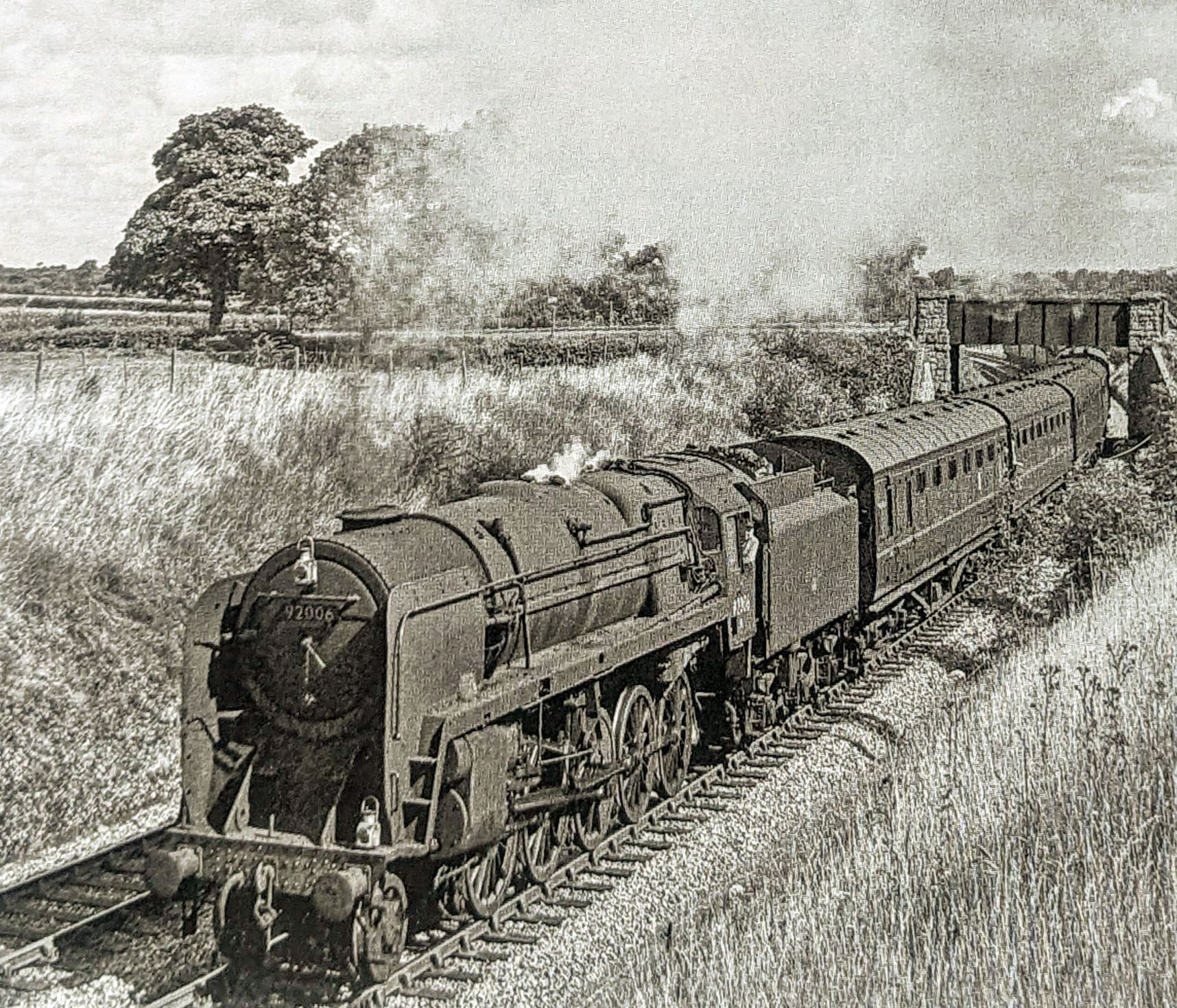 BR Standard Class 9F locomotives on the Somerset & Dorset Joint