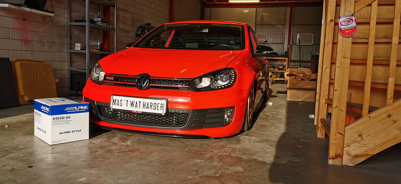 Gisteravond mochten we... Car Audio Shop Mag t wat Harder