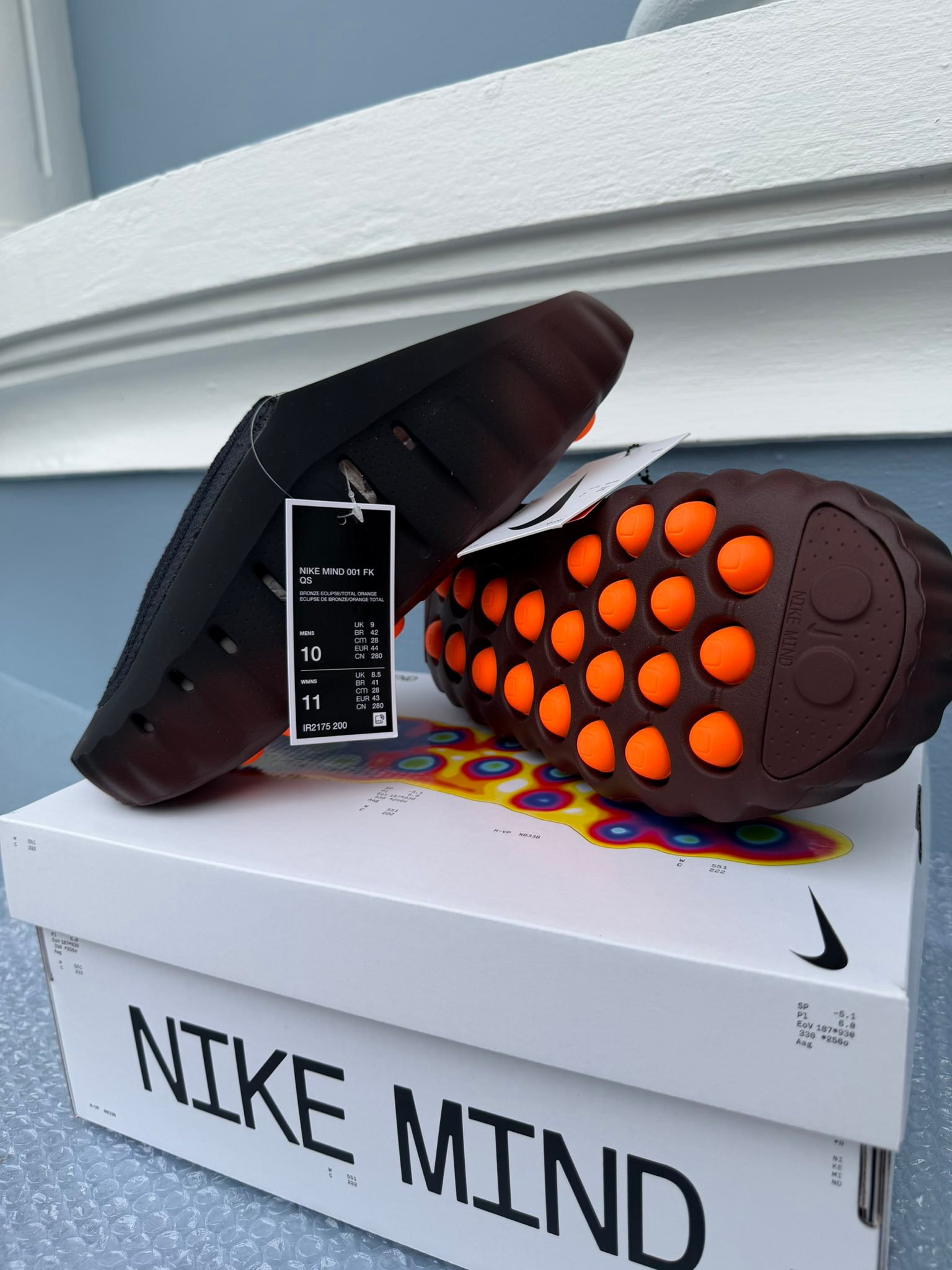 ขออนุญาติ ครับNike Mind 001 Flyknit • สี: Bronze Eclipse 