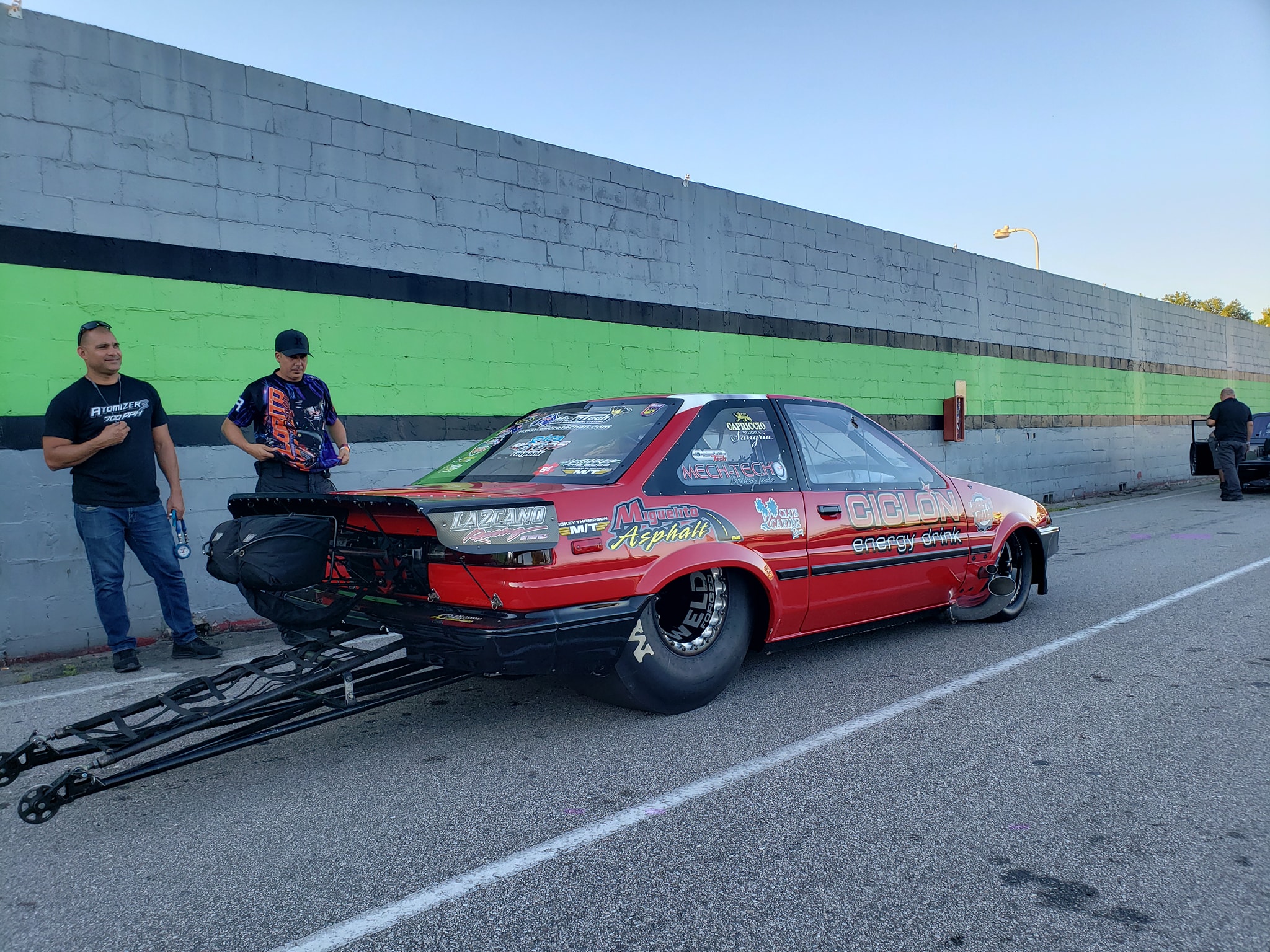 Look who is testing tonight... - Orlando Speed World Dragway