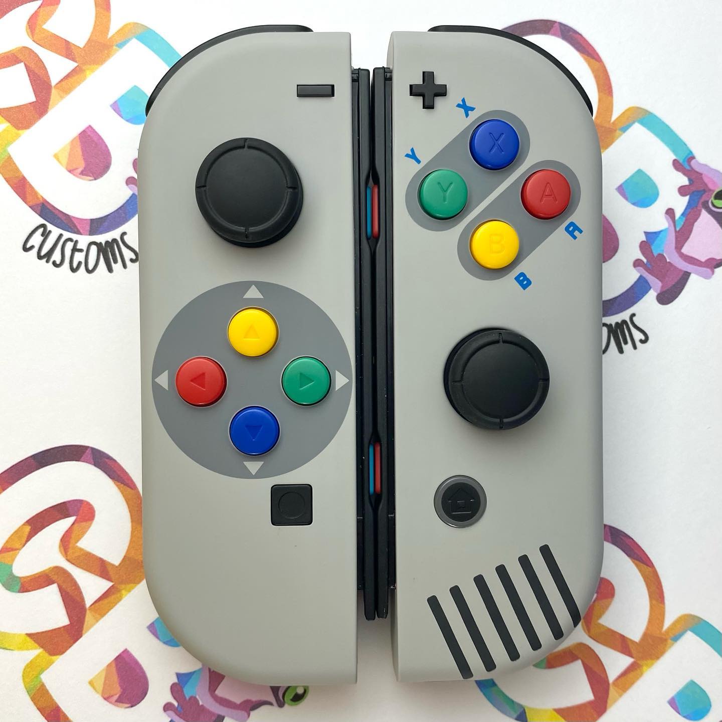 Game Boy shell with SNES buttons.. A... - CB Customs Gaming