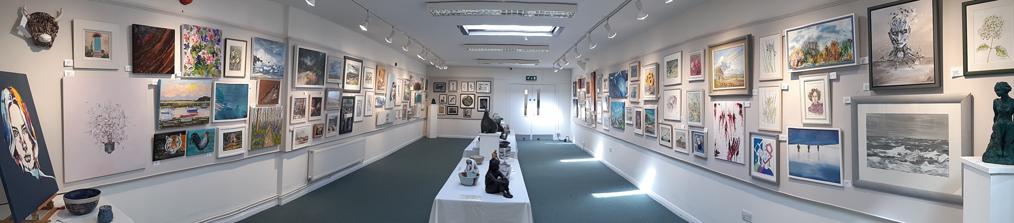 Our top room now all ready for the... - Haslemere Art Society | Facebook