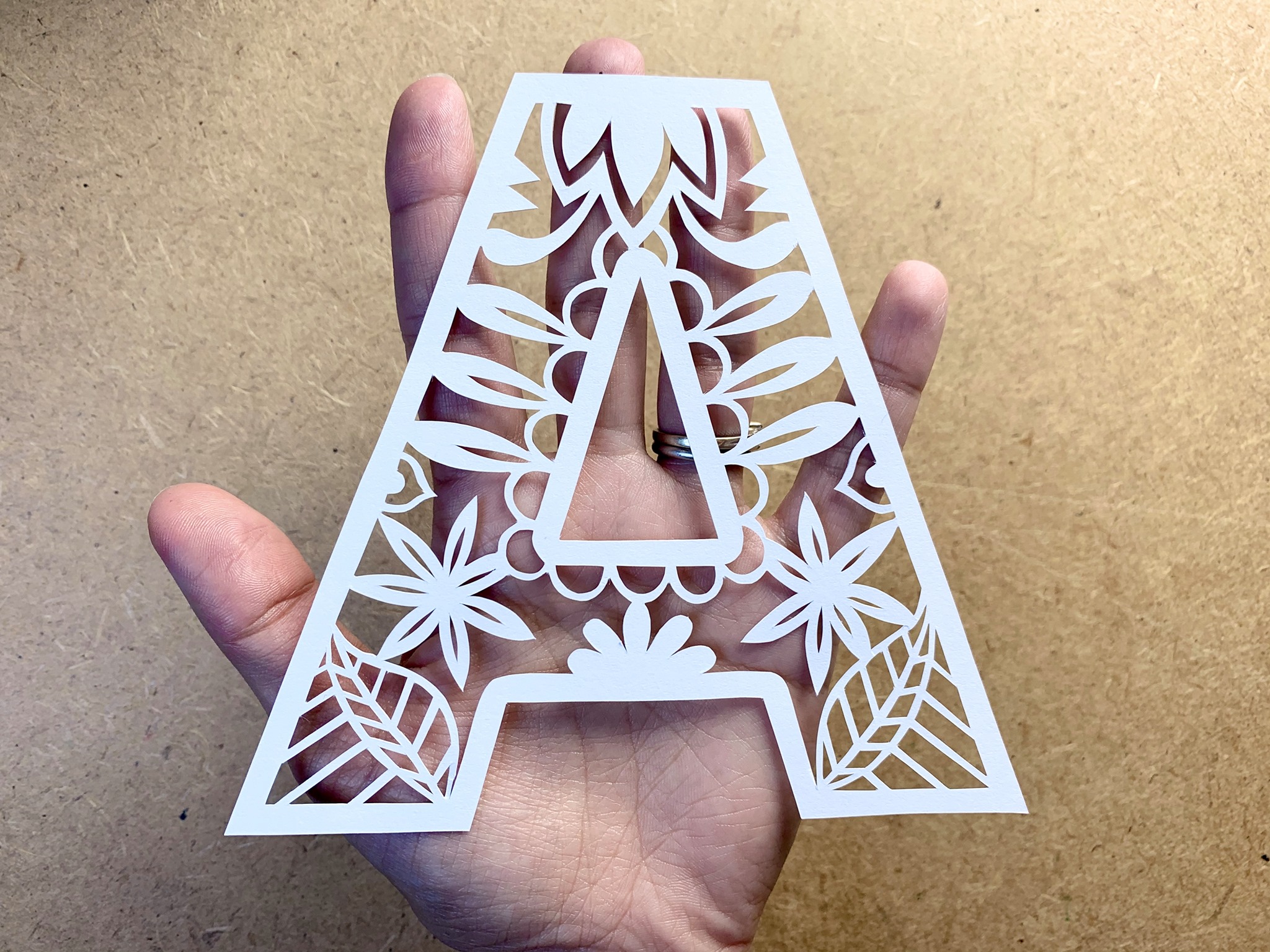 Papercut Lettering with Adriana Roberts