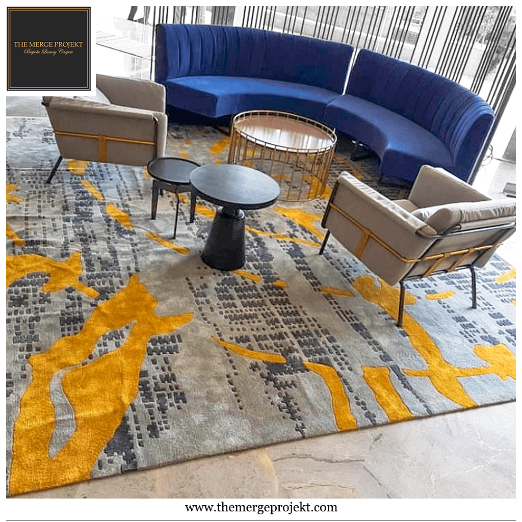 Our stunning rugs with their vibrant... - The Merge Projekt