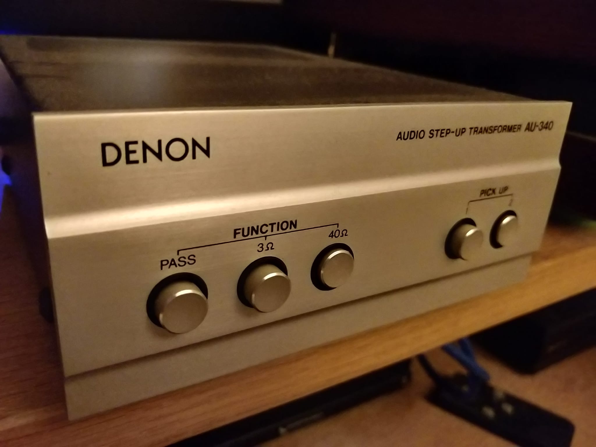 Denon 103R with AU-340 is a wonderful combo