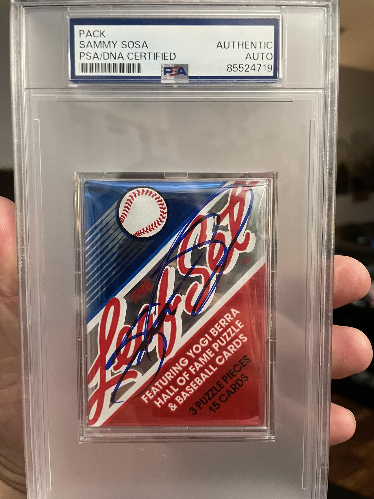 Sammy Sosa Auto /99 Topp Series 1