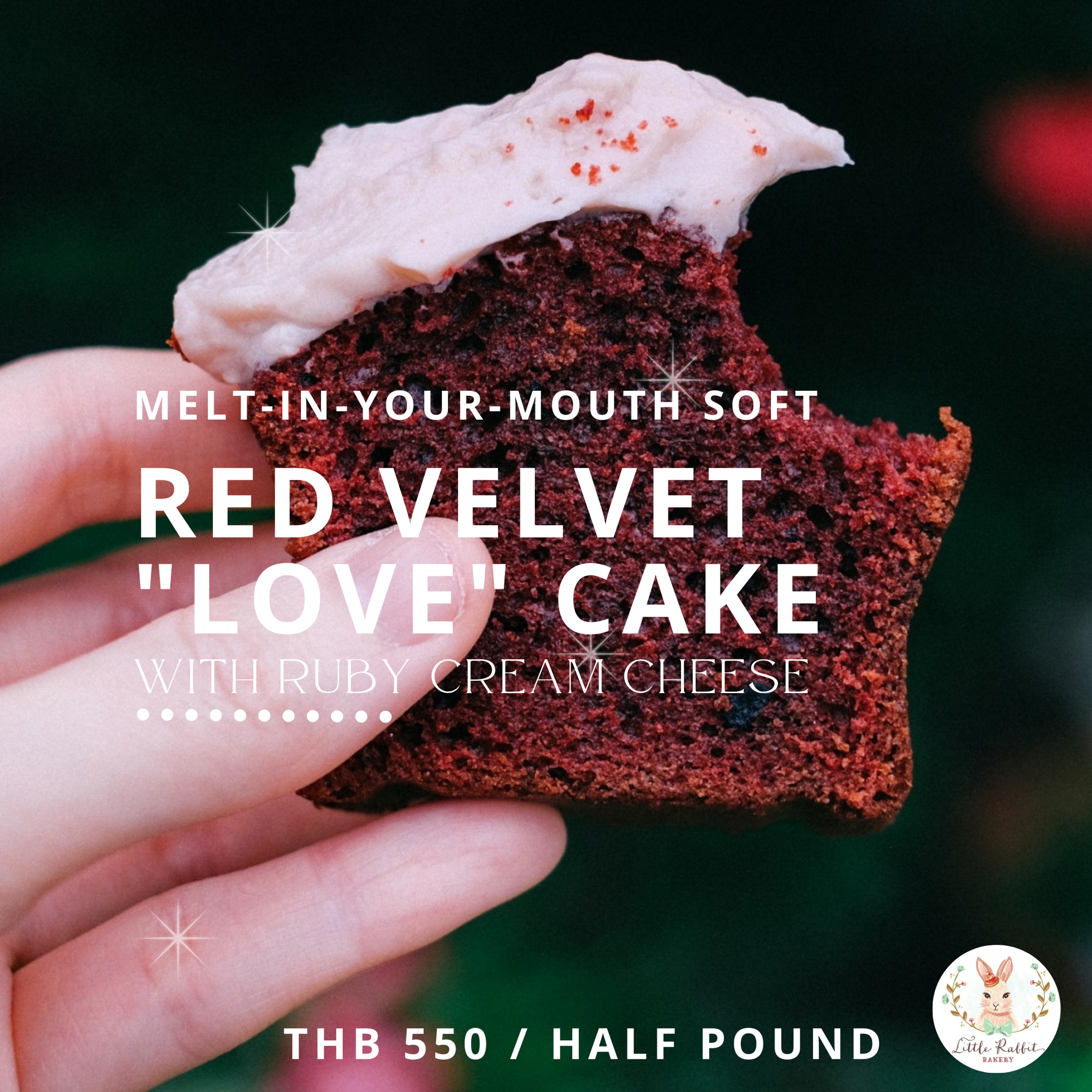 มาทำความรู้จัก Red Velvet Cake... - Little Rabbit Bakery