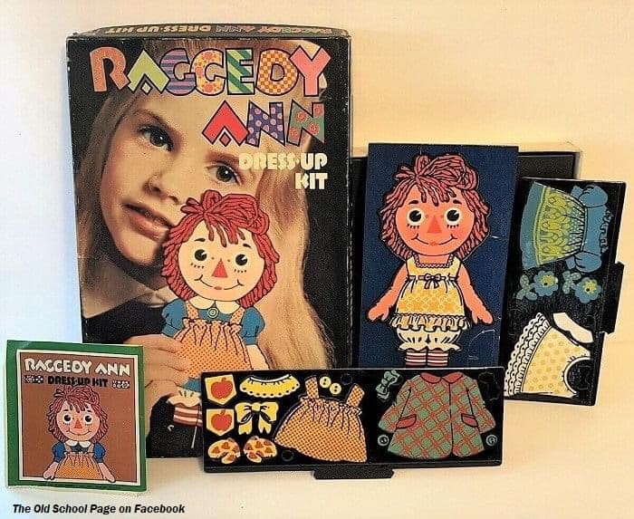 1970s Raggedy Ann Colorforms 💙❤️