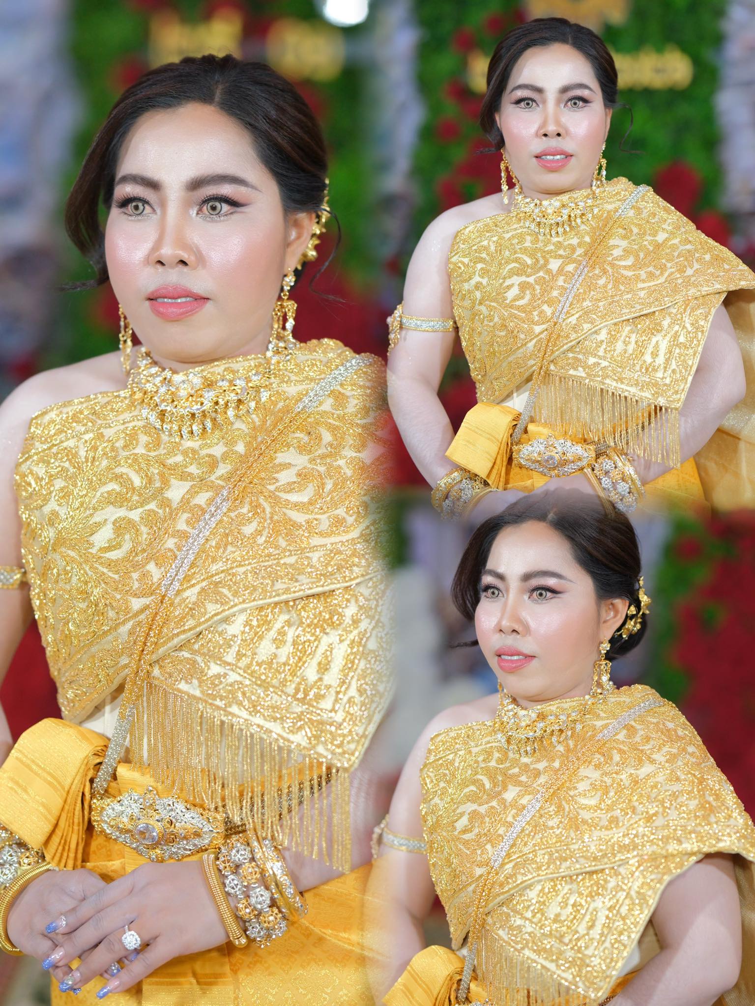 A Lin - ឈុតទទួលផ្កាស្លារៀបចំដោយពេជ្រ សុផល សំអាងការ កូនក្រមុំSrey Nai ...