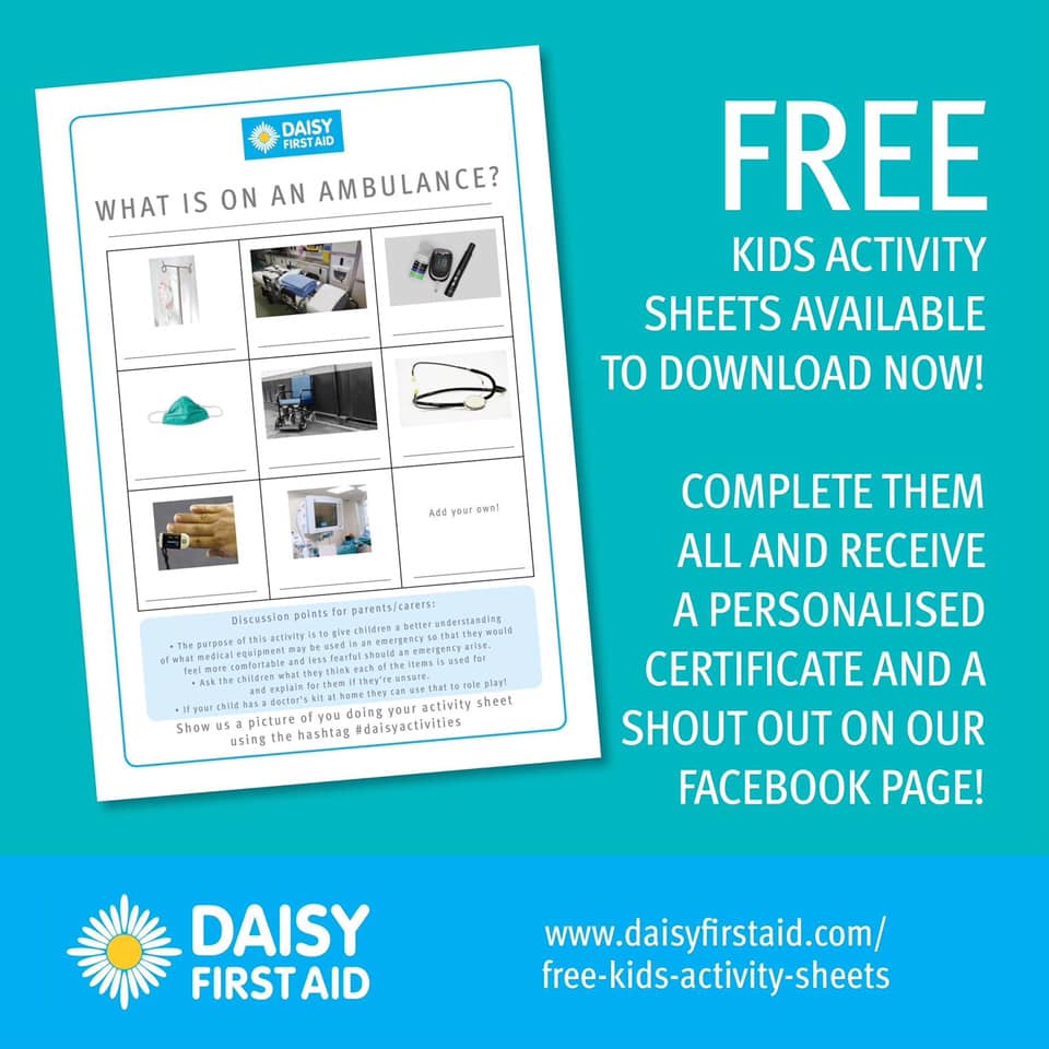 Daisy First Aid Northampton & Bedford - 📚 Here is the 8th and the last ...