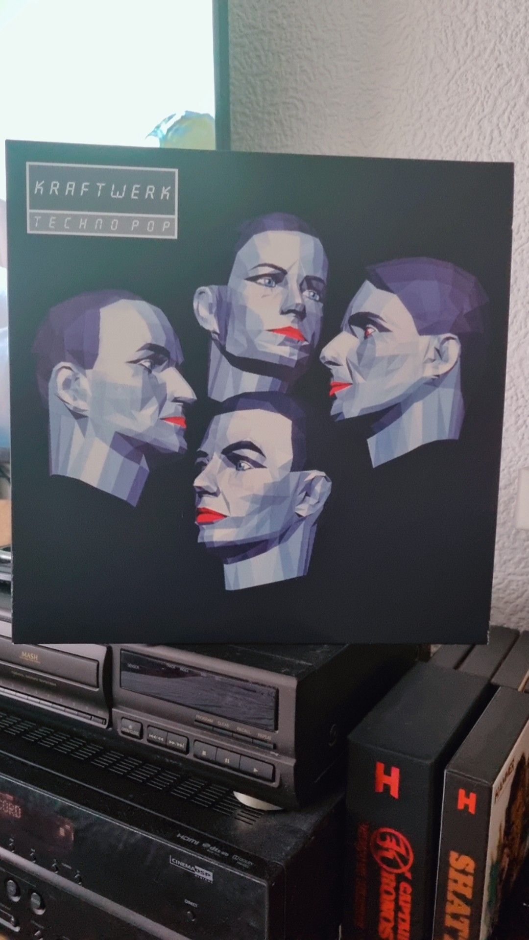 Kraftwerk Techno Pop vinyl record reissue