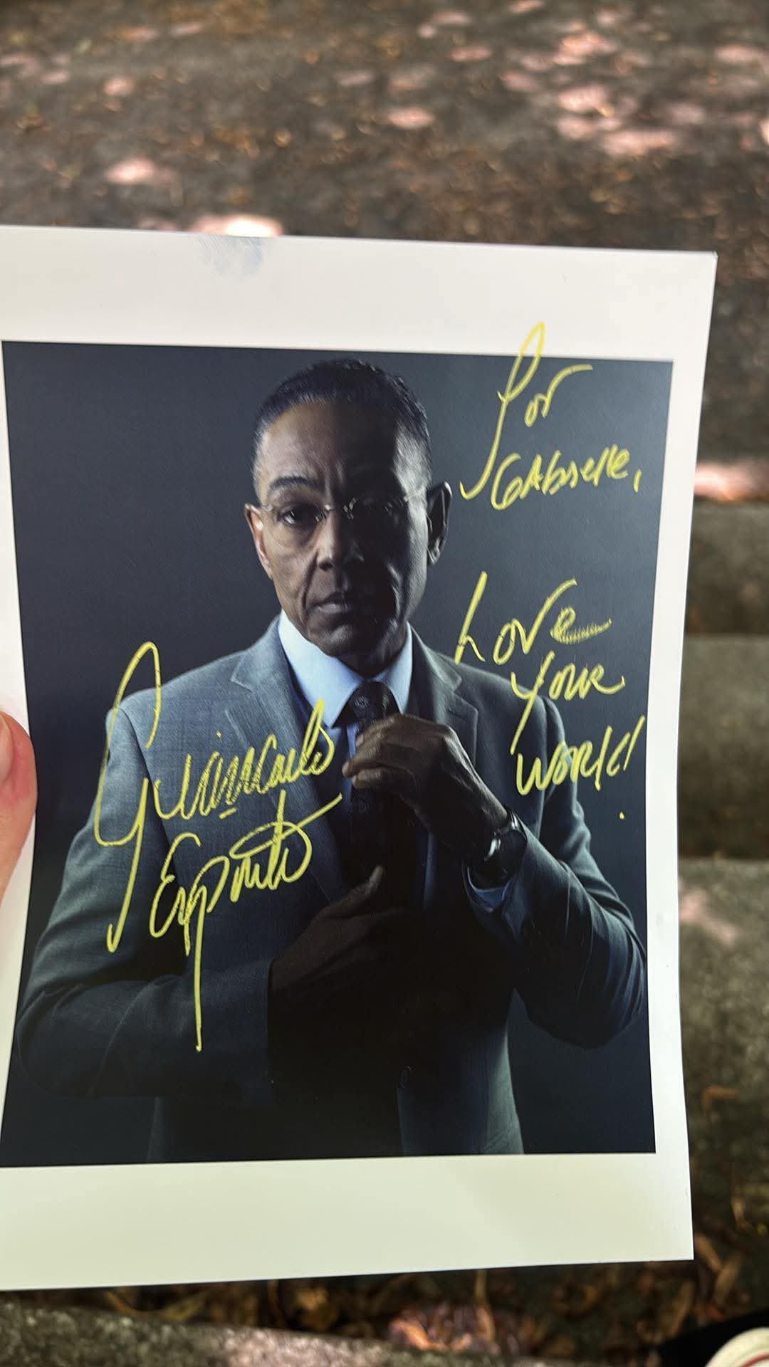 Giancarlo Esposito oil portrait