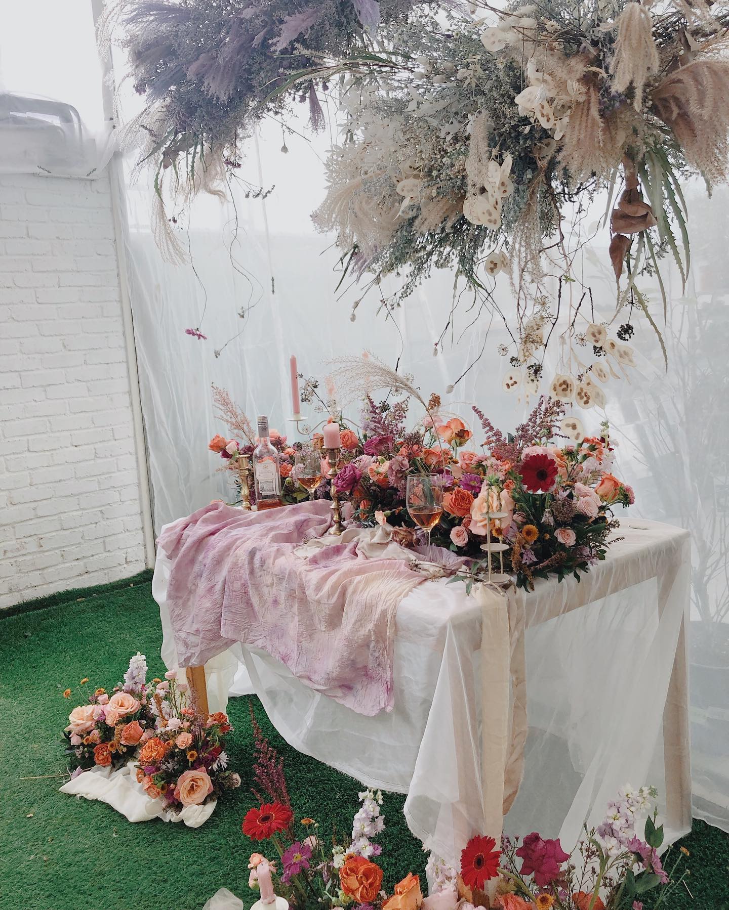 The Cloud + Table arrangement . . For... - theflowerroom.my