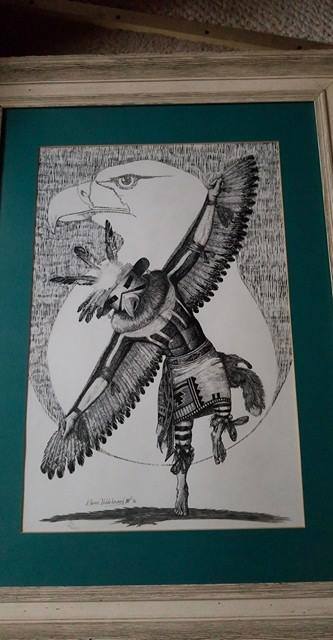 Hopi katsinas at the Heard Museum of Native American Art