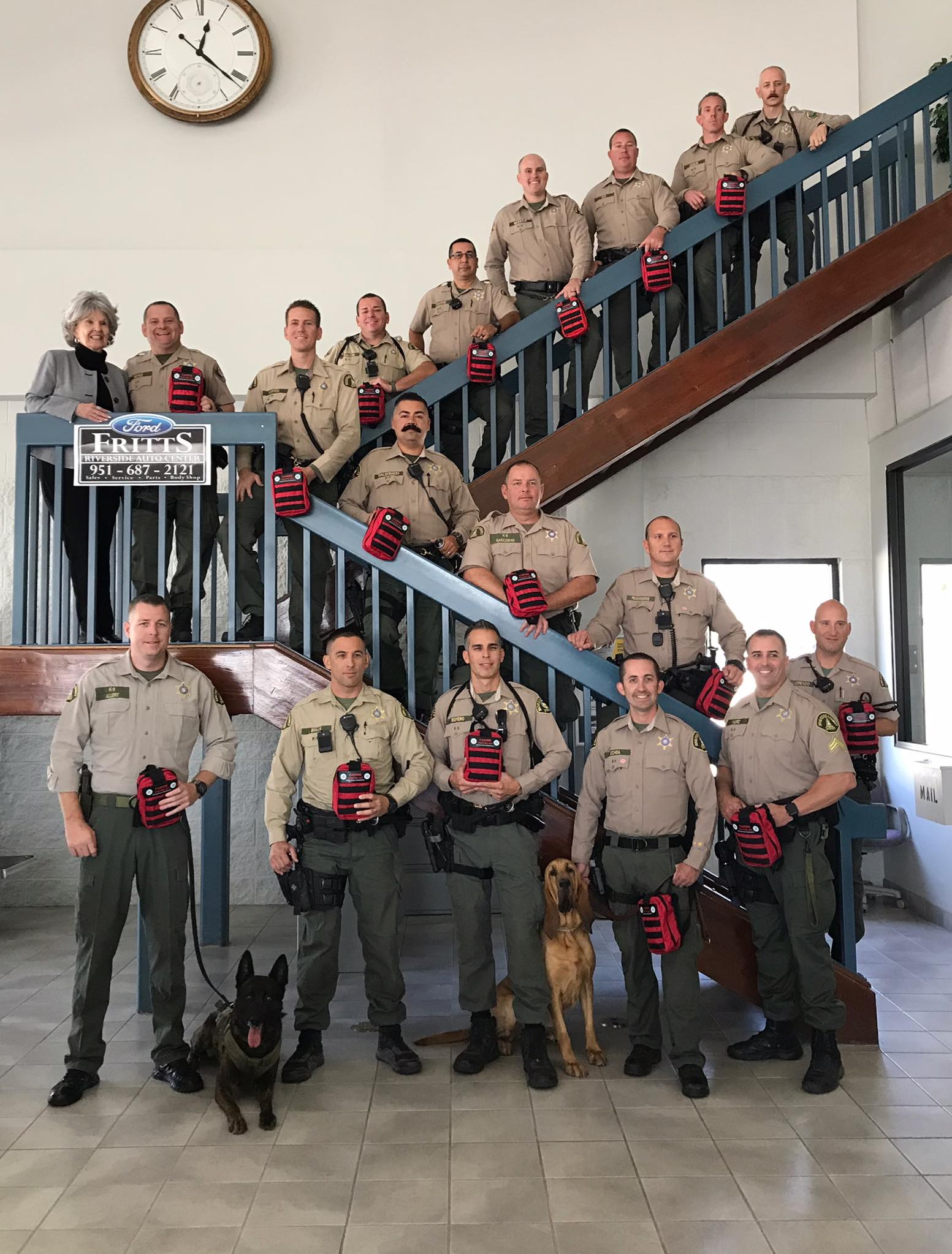A huge thank you to... - Riverside County Sheriff's Office