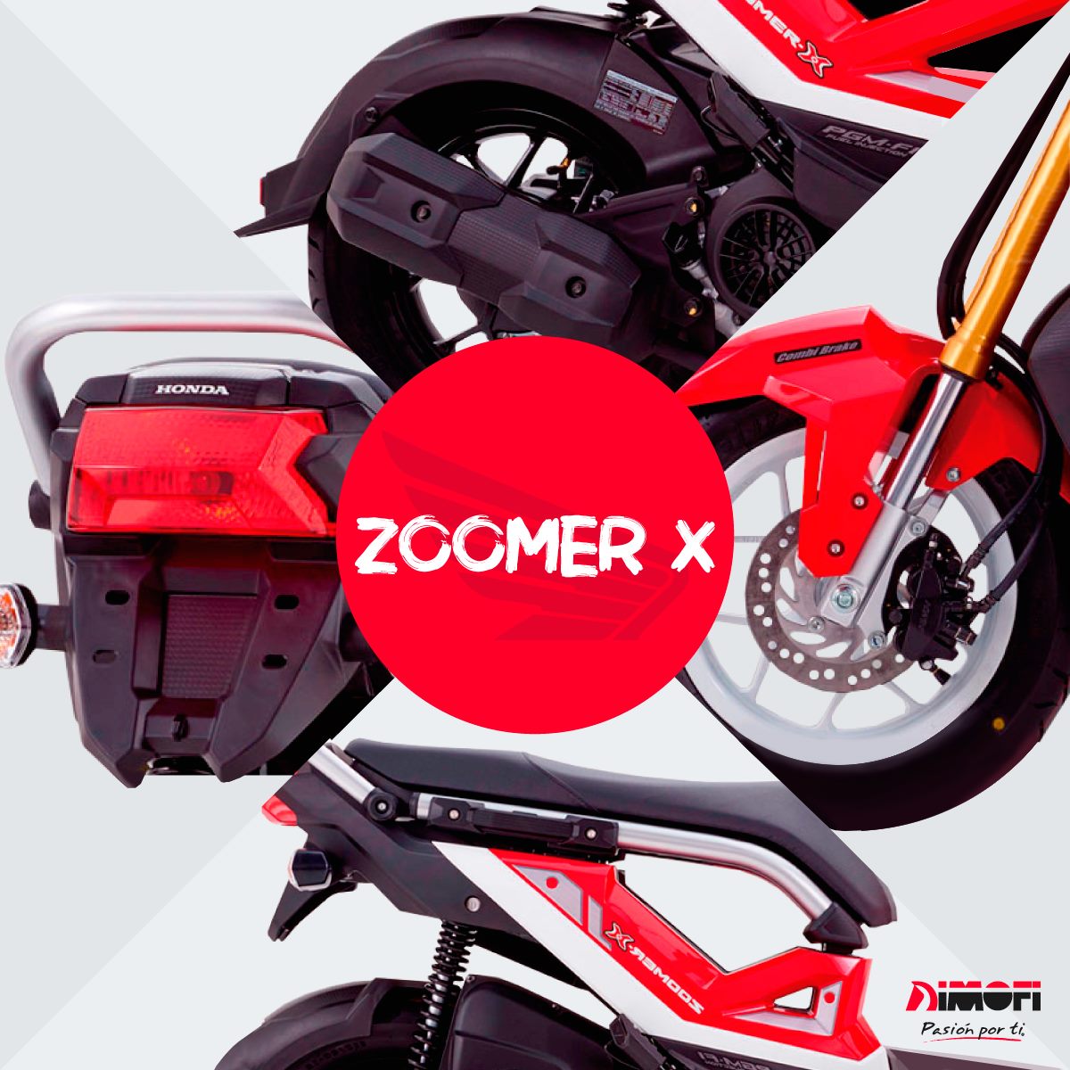 ¡Estrena una #ZoomerX a un súper... - Motos Honda- Dimofi