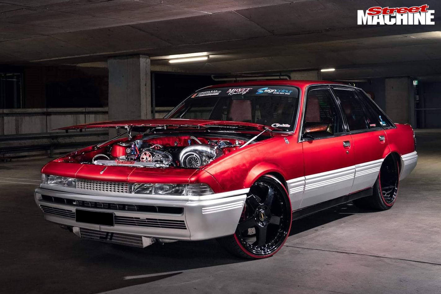 Simmons Wheels Australia - #HOLDEN VL Calais with #SIMMONS FR 3-Piece ...