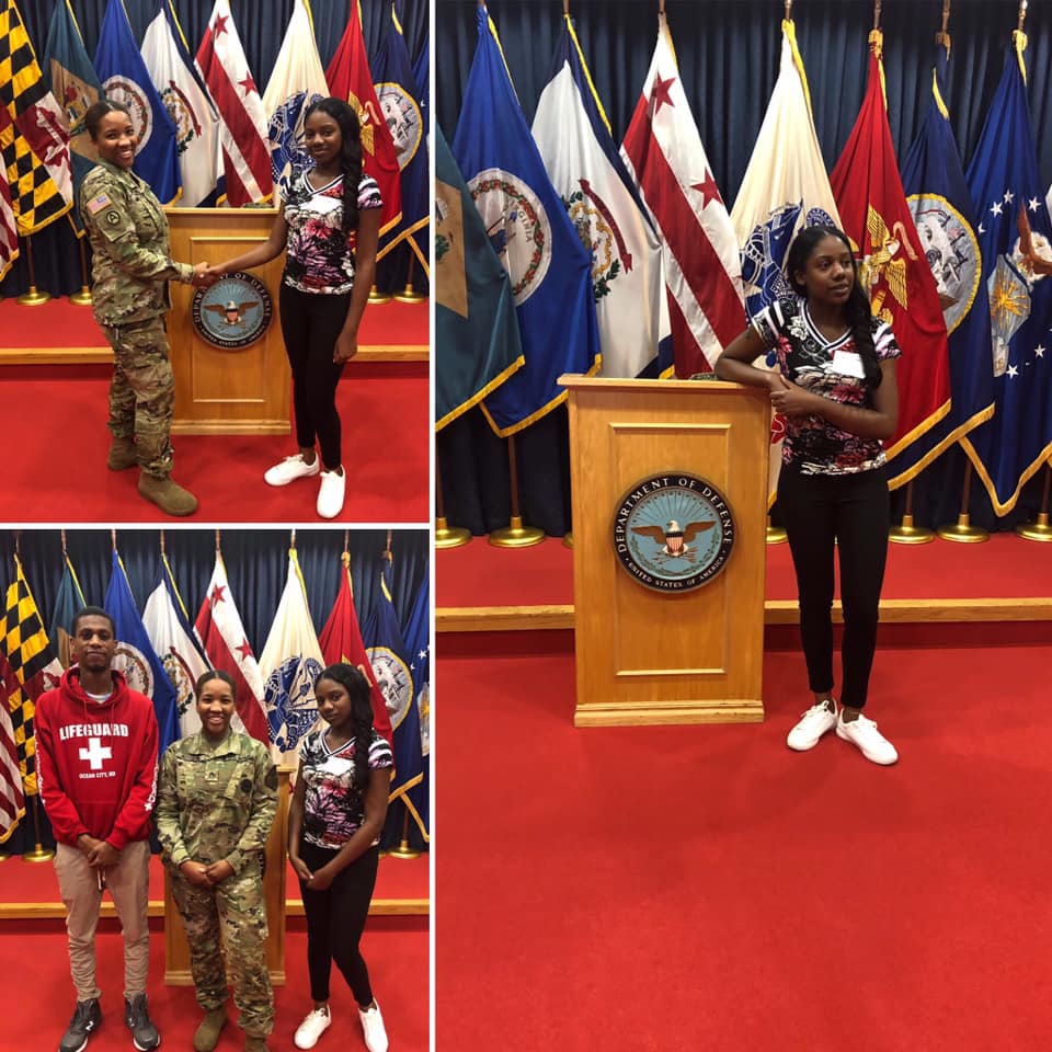 DC Army National Guard - Welcome PV2 Rochelle Carter to the DC National ...