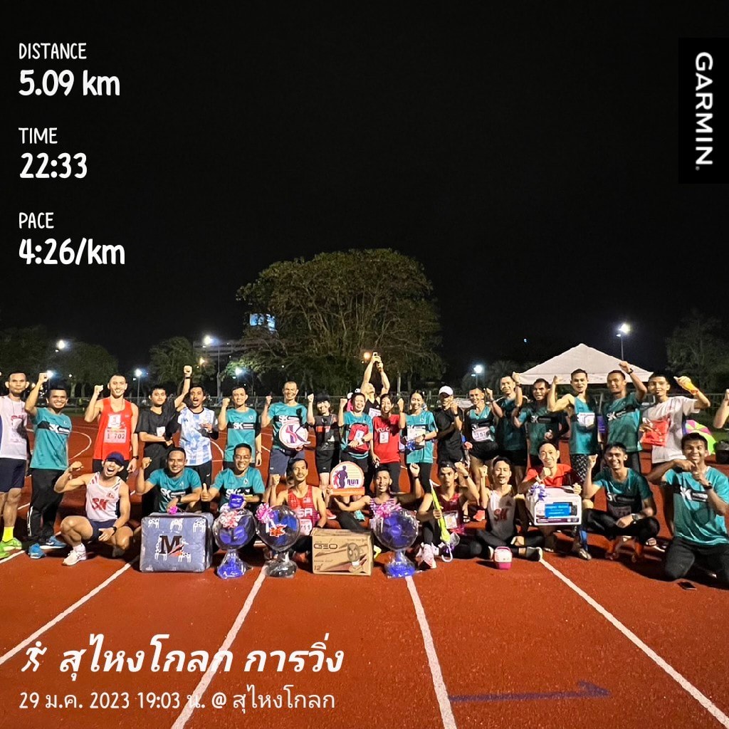 Wan Rizuan - #garmin #beatyesterday งานวิ่งครบรอบ 1ปี... | Facebook
