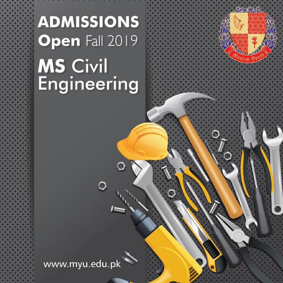 MY University - Admissions Open MS Civil Engineering... | Facebook