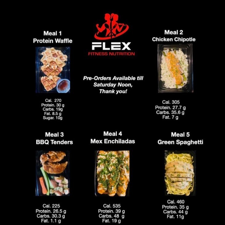 ♨️Next Weeks Menu ♨️ 👉🏼Try our... - Flex Fitness Nutrition | Facebook